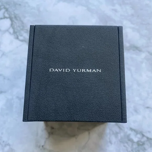 Mens David Yurman Streamline Band Ring in Grey TitaniumSize 11